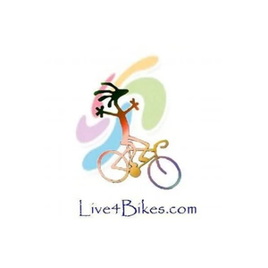 Live4Bikes brand logo for live4bikes.com