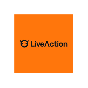 LiveAction brand logo for liveaction.com