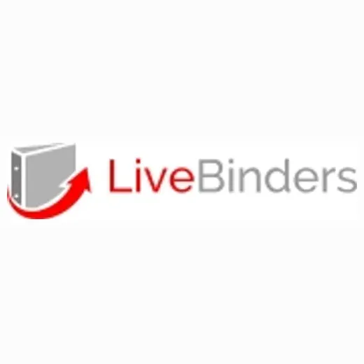 LiveBinders brand logo for livebinders.com