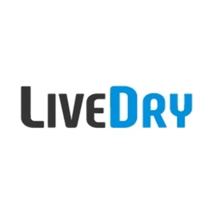 livedryapparel brand logo for livedryapparel.com