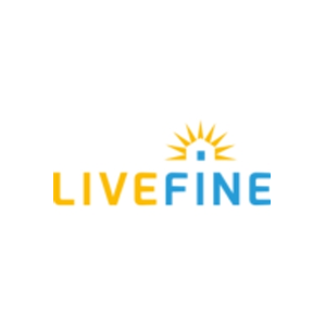 LiveFine brand logo for livefineproducts.com