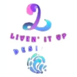 livenitupdesigns brand logo for livenitupdesigns.com