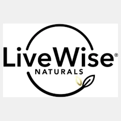 livewisenaturals brand logo for livewisenaturals.com