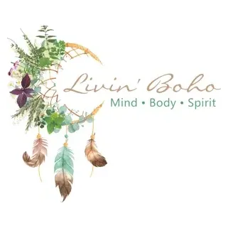 livinboho brand logo for livinboho.com