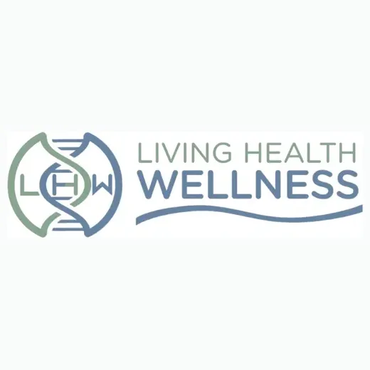 livinghealthwellnessco brand logo for livinghealthwellnessco.com