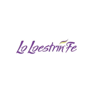 Lo Loestrin brand logo for loloestrin.com