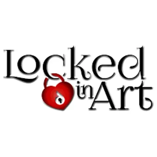 lockedinart brand logo for lockedinart.com