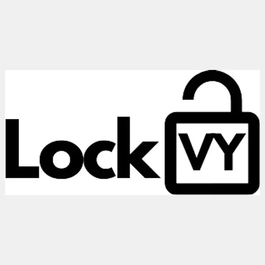 lockvy brand logo for lockvy.net