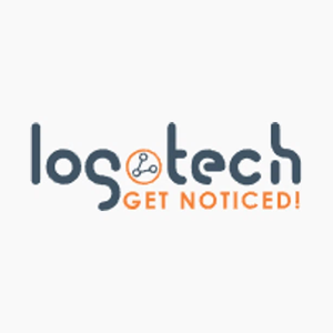 logotech brand logo for logotech.com