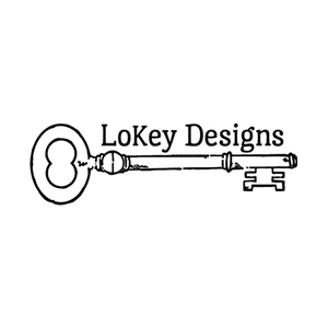 lokeydesigns brand logo for lokeydesigns.com