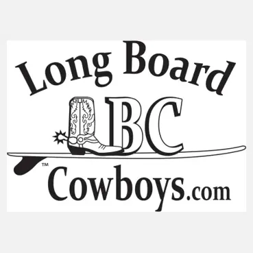 longboardcowboys brand logo for longboardcowboys.com