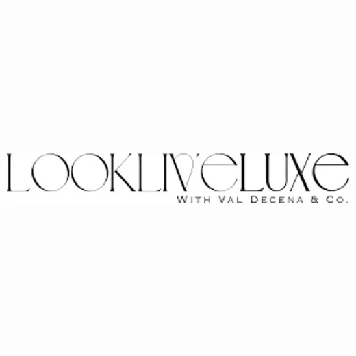 lookliveluxe brand logo for lookliveluxe.com