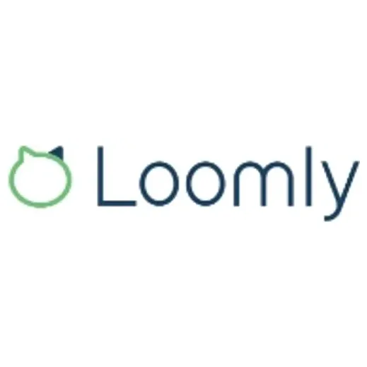 loomly brand logo for loomly.com