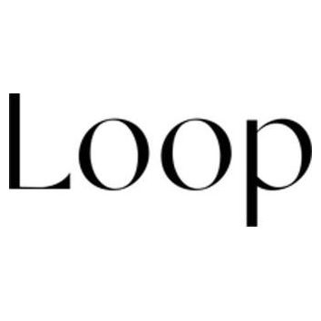 Loop brand logo for loopyarn.com