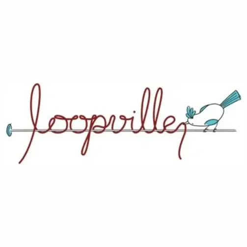 loopvilleyarn brand logo for loopvilleyarn.com