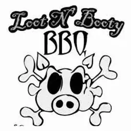 lootnbootybbq brand logo for lootnbootybbq.com