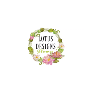 lotusdesignsflorist brand logo for lotusdesignsflorist.com