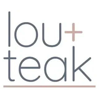 louandteak brand logo for louandteak.com