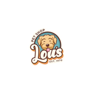 louspetshop brand logo for louspetshop.com