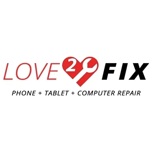 Love 2 Fix brand logo for anythingwithapowerbutton.com