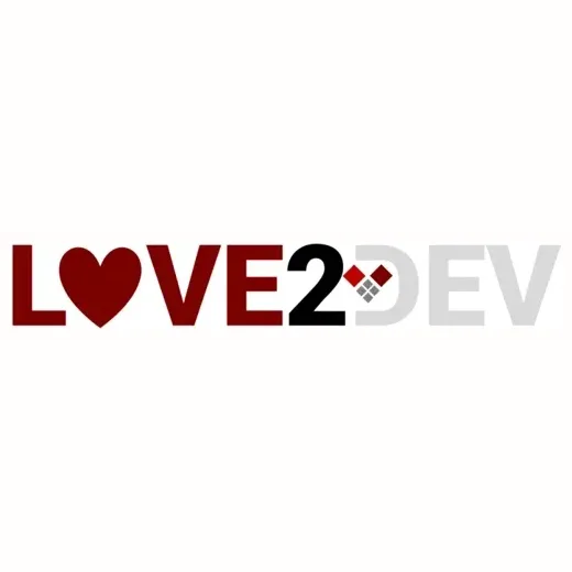 love2dev brand logo for love2dev.com