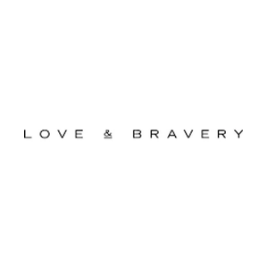 loveandbravery brand logo for loveandbravery.com