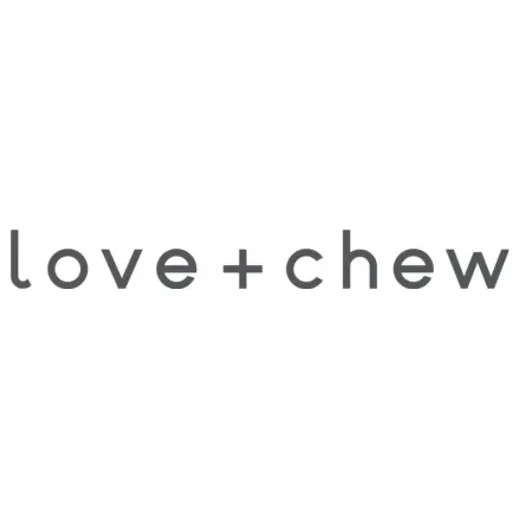 loveandchew brand logo for loveandchew.com