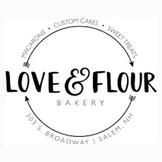 loveandflourbakery brand logo for loveandflourbakery.com