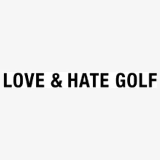 loveandhategolf brand logo for loveandhategolf.com