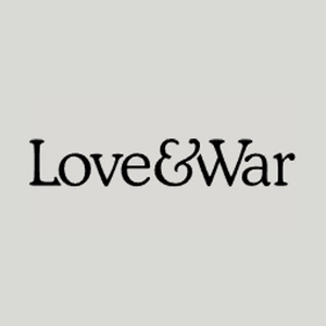 loveandwar brand logo for loveandwar.com