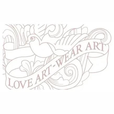 loveartwearart brand logo for loveartwearart.com