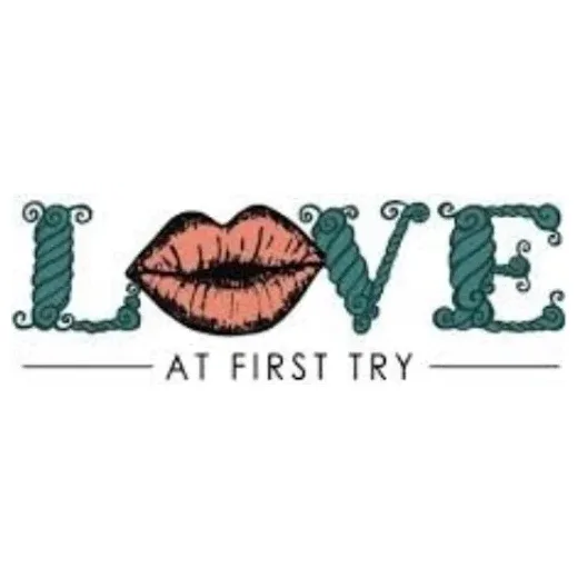 loveatfirsttry brand logo for loveatfirsttry.com