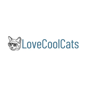 lovecoolcats brand logo for lovecoolcats.com
