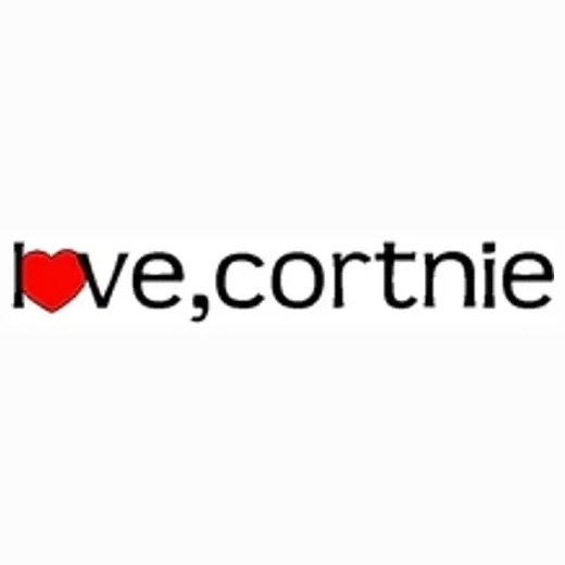 lovecortnie brand logo for lovecortnie.com