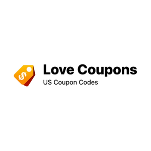 lovecoupons brand logo for lovecoupons.com