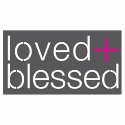 lovedandblessed brand logo for lovedandblessed.com