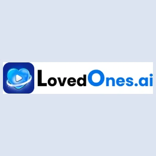 lovedones brand logo for lovedones.ai