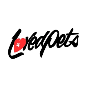 lovedpets brand logo for lovedpets.com