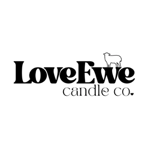 loveewecandleco brand logo for loveewecandleco.com