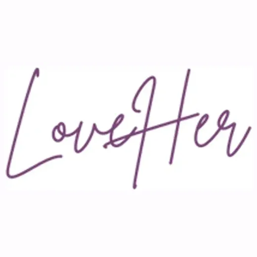 lovehershop brand logo for lovehershop.com