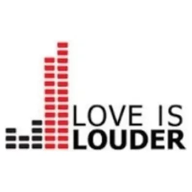 loveislouder brand logo for loveislouder.com