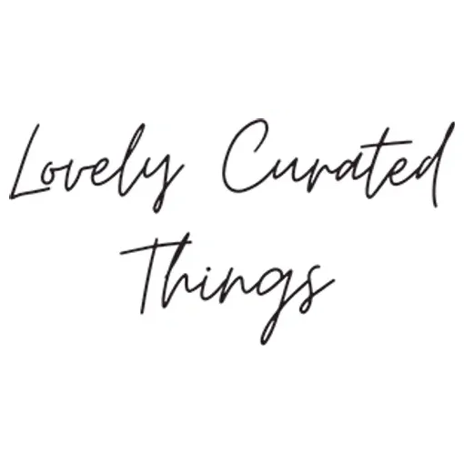 lovelycuratedthings brand logo for lovelycuratedthings.com