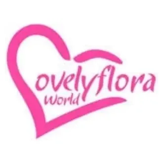 Lovely Flora World brand logo for lovelyfloraworld.com