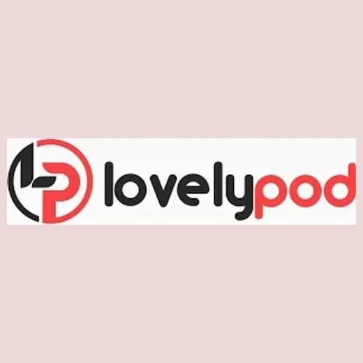 lovelypod brand logo for lovelypod.com