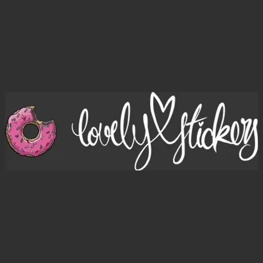 lovelystickers brand logo for lovelystickers.com