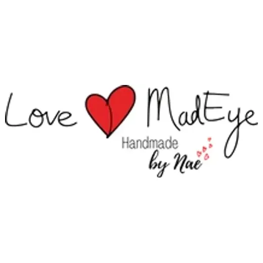 lovemadeyedesigns brand logo for lovemadeyedesigns.com