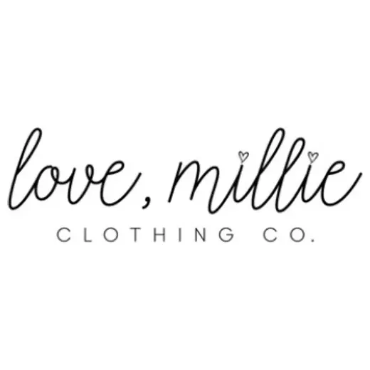 lovemillieclothing brand logo for lovemillieclothing.com