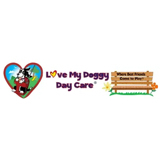 lovemydoggydaycare brand logo for lovemydoggydaycare.com