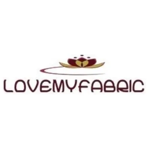 lovemyfabric brand logo for lovemyfabric.com