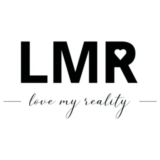 lovemyreality brand logo for lovemyreality.com